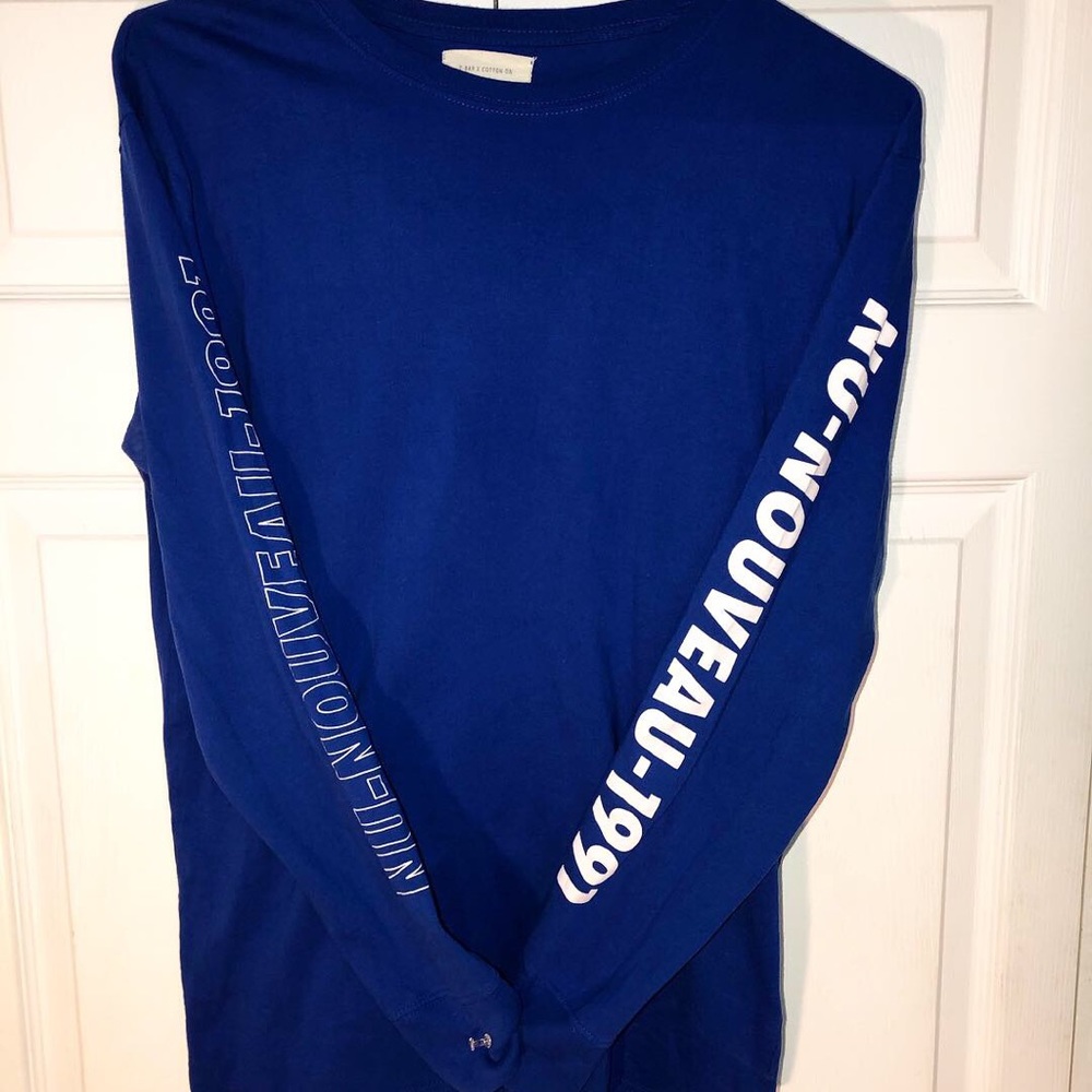 Long sleeve Royal Blue